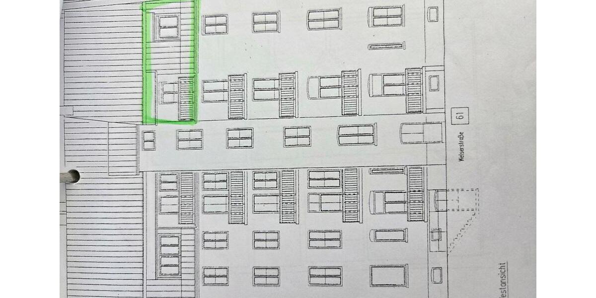 Etagenwohnung Nürnberg Gärten bei Wöhrd - 1 Zimmer, 54 m&sup2;, 165.000&euro; | Angebot:25783677