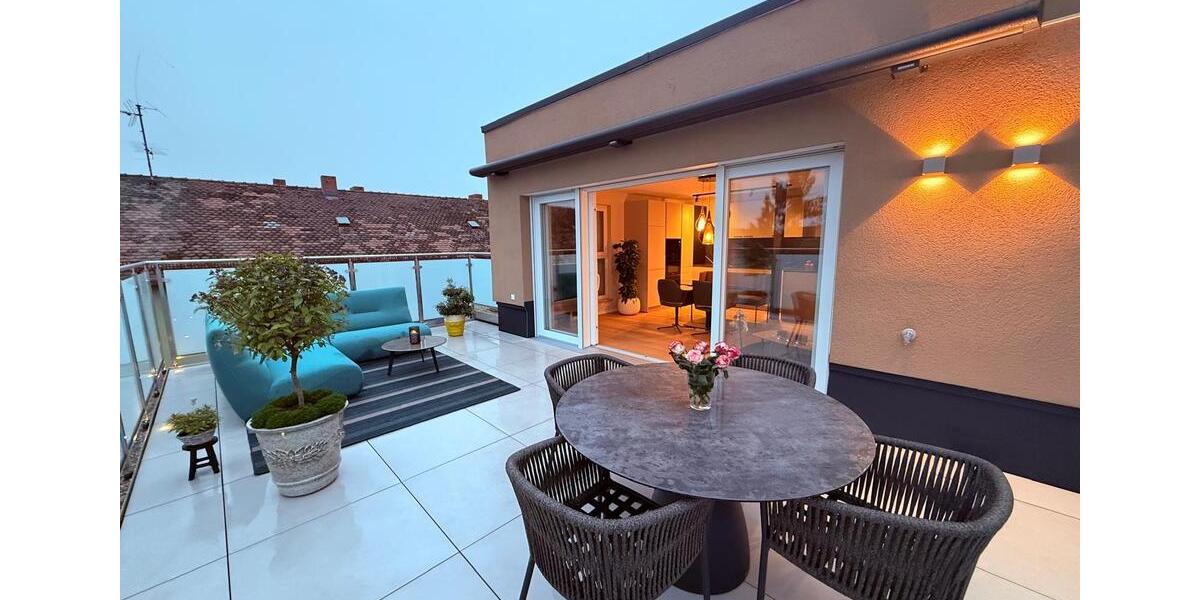 Exklusives Penthouse über den Dächern von Nürnberg-Schniegling zimmer