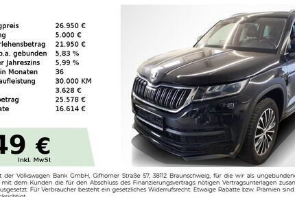 Skoda Kodiaq 110.750 km 26.950 &euro; Lauf an der Pegnitz 91207