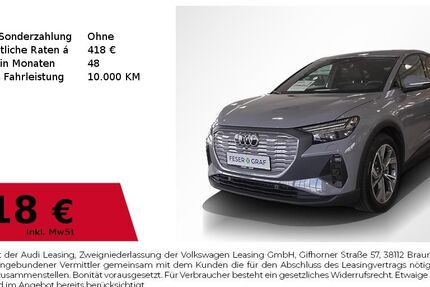 Audi Q4 e-tron 8.626 km 45.190 &euro; Erlangen 91058