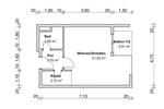 Etagenwohnung Fürth Bislohe - 1 Zimmer, 32 m&sup2;, 480&euro; | Angebot:27622494