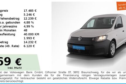 VW Caddy 89.850 km 16.660 € Nürnberg 90441