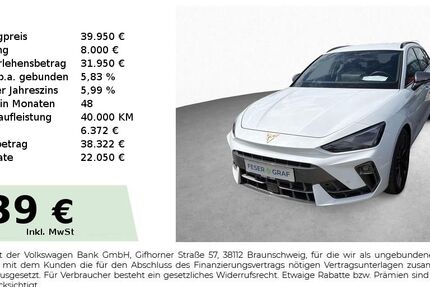 Cupra Leon 16.700 km 35.950 &euro; Schwabach 91126