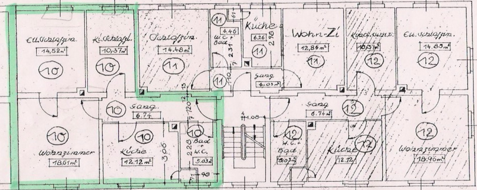 3 Zimmer Wohnung im Stadtzentrum Erlangen 3 zimmer