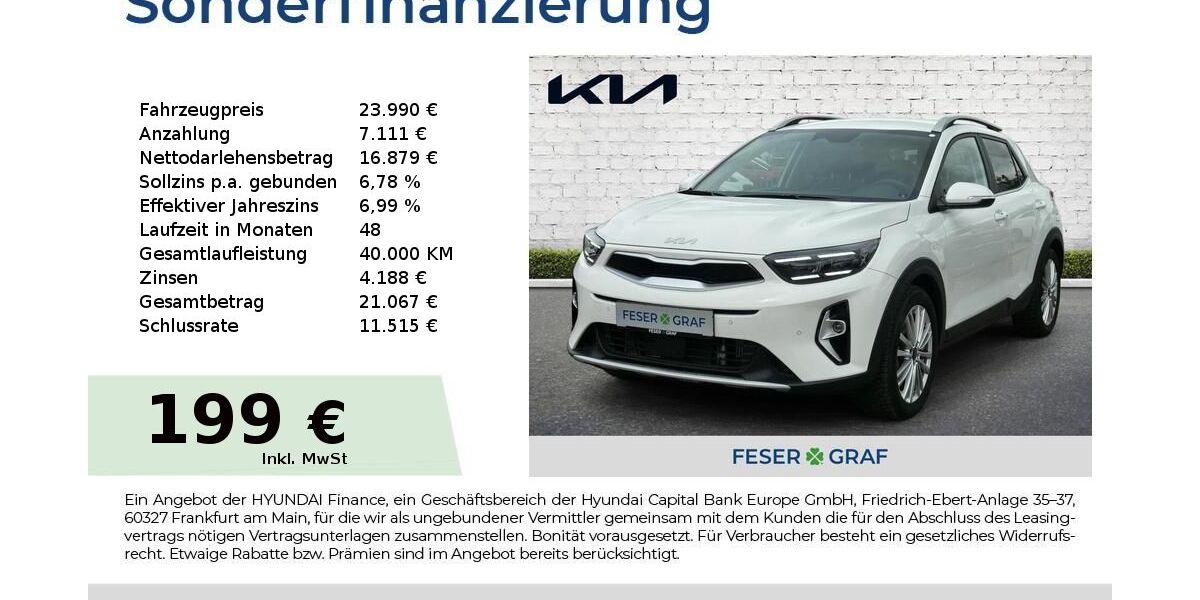 Kia Stonic 3.992 km 21.850 &euro; Roth 91154