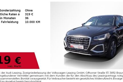 Audi Q2 6.200 km 31.980 € Fürth 90763