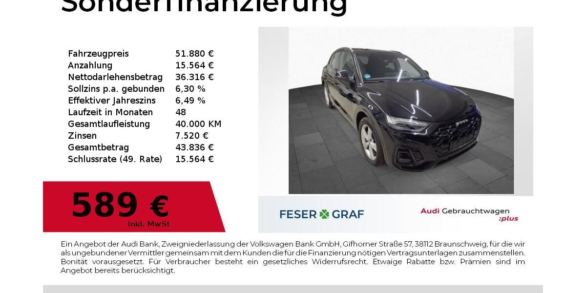 Audi Q5 35.400 km 51.880 &euro; Nürnberg 90411
