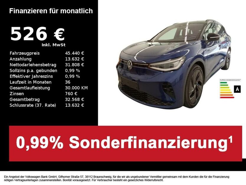 VW ID.4 8.755 km 45.440 € Hilpoltstein 91161