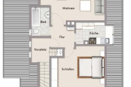 Wohnung Feucht - 2 Zimmer, 45 m&sup2;, 800&euro; | Angebot:26692043