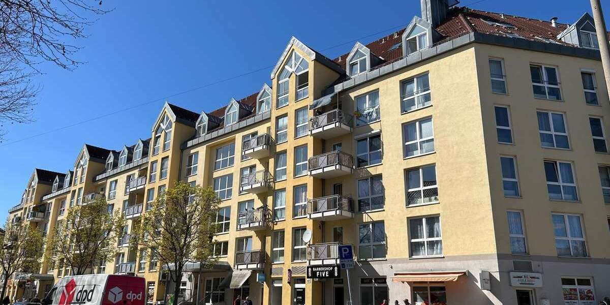 Etagenwohnung Fürth Südstadt - 1 Zimmer, 23 m&sup2;, 90.000&euro; | Angebot:24677149