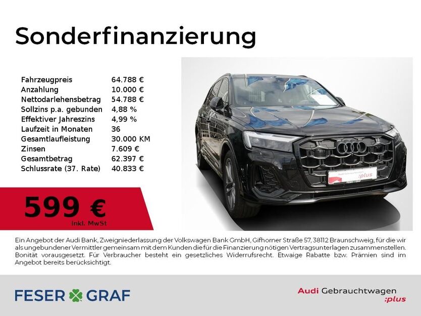 Audi Q7 28.638 km 64.788 € Lauf an der Pegnitz 91207