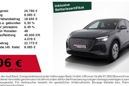 Audi Q4 e-tron 39.950 km 26.780 &euro; Nürnberg 90411