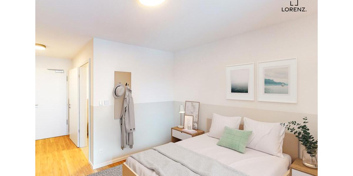 Erdgeschoßwohnung Nürnberg Hasenbuck - 1 Zimmer, 30 m&sup2;, 550&euro; | Angebot:25960445
