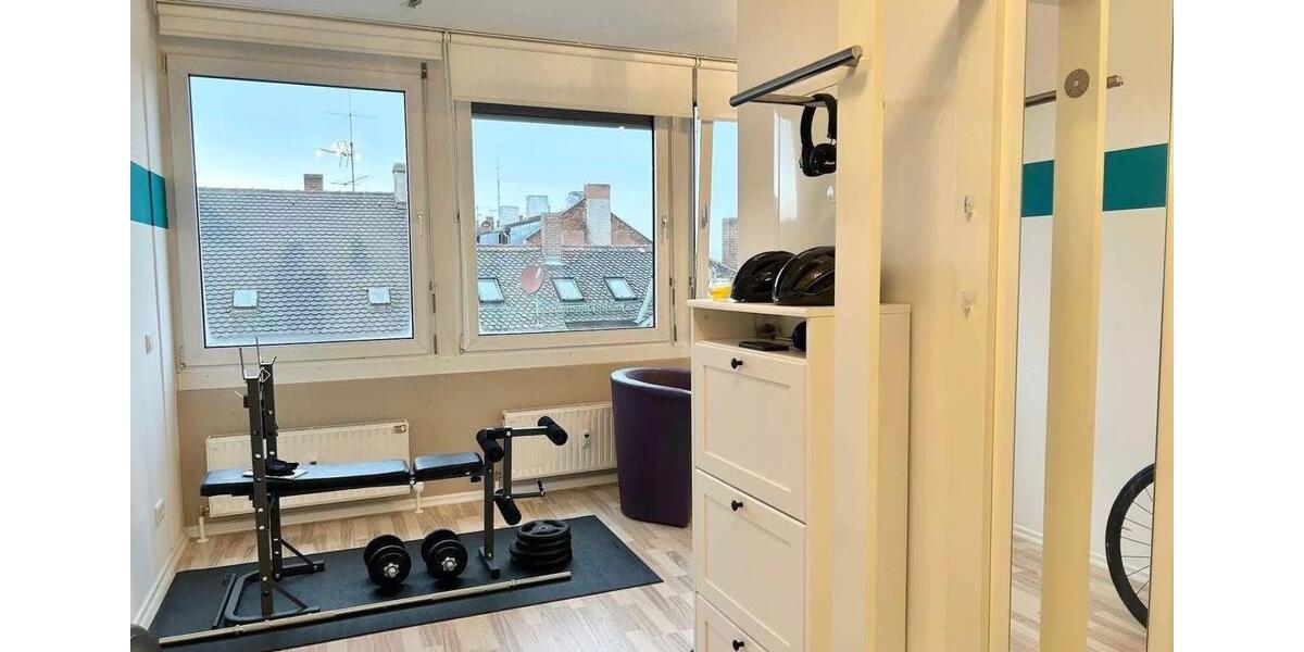 Etagenwohnung Fürth Altstadt - 1 Zimmer, 35 m&sup2;, 610&euro; | Angebot:25456494