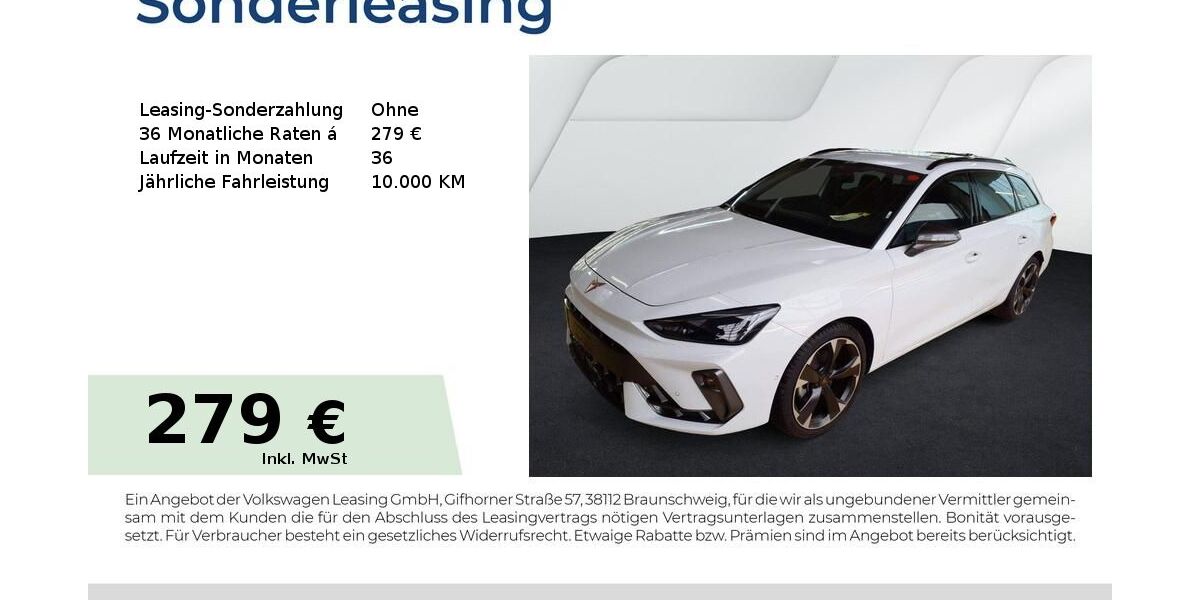 Cupra Leon 20.350 km 31.440 &euro; Forchheim 91301