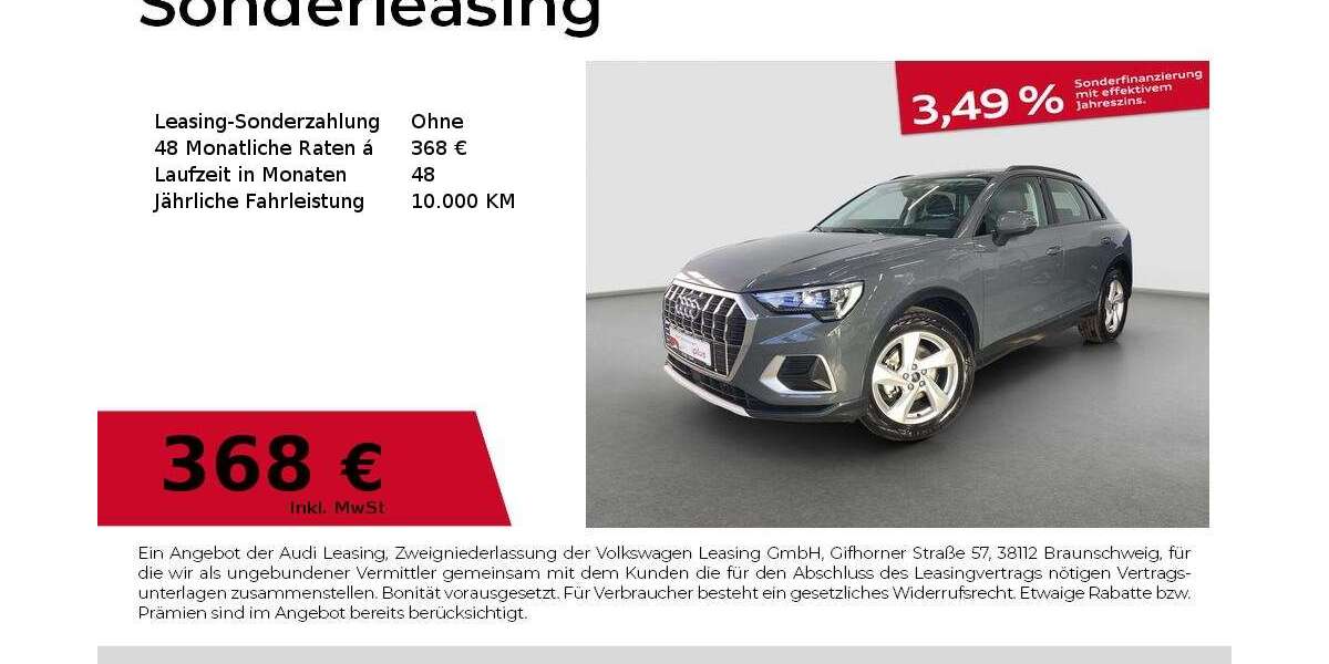 Audi Q3 6.424 km 37.980 &euro; Fürth 90763