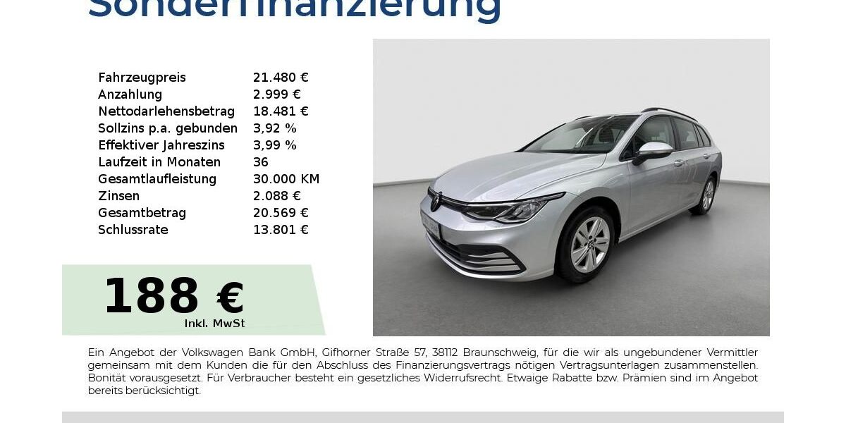 VW Golf 53.590 km 21.480 &euro; Cadolzburg 90556