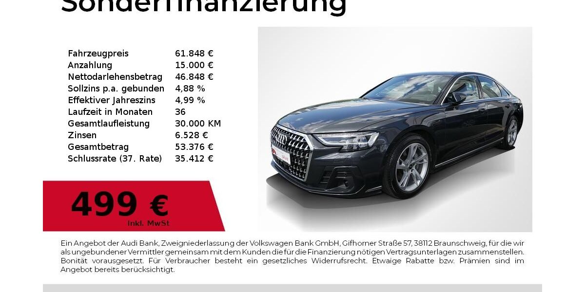 Audi A8 50.500 km 55.750 &euro; Lauf an der Pegnitz 91207