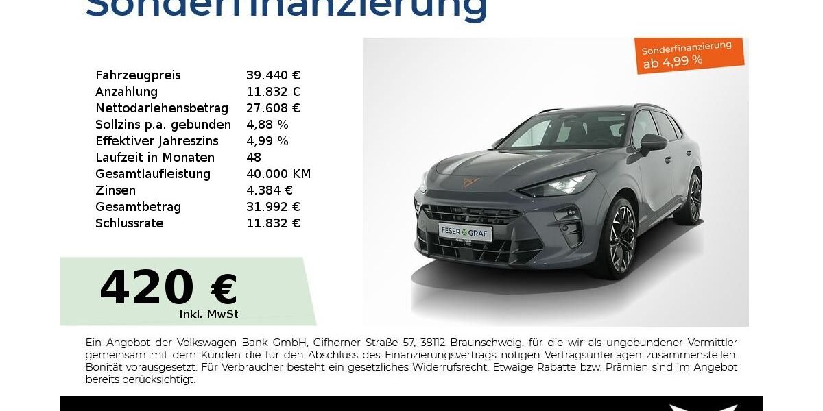 Cupra Terramar 22.750 km 38.690 &euro; Nürnberg 90441