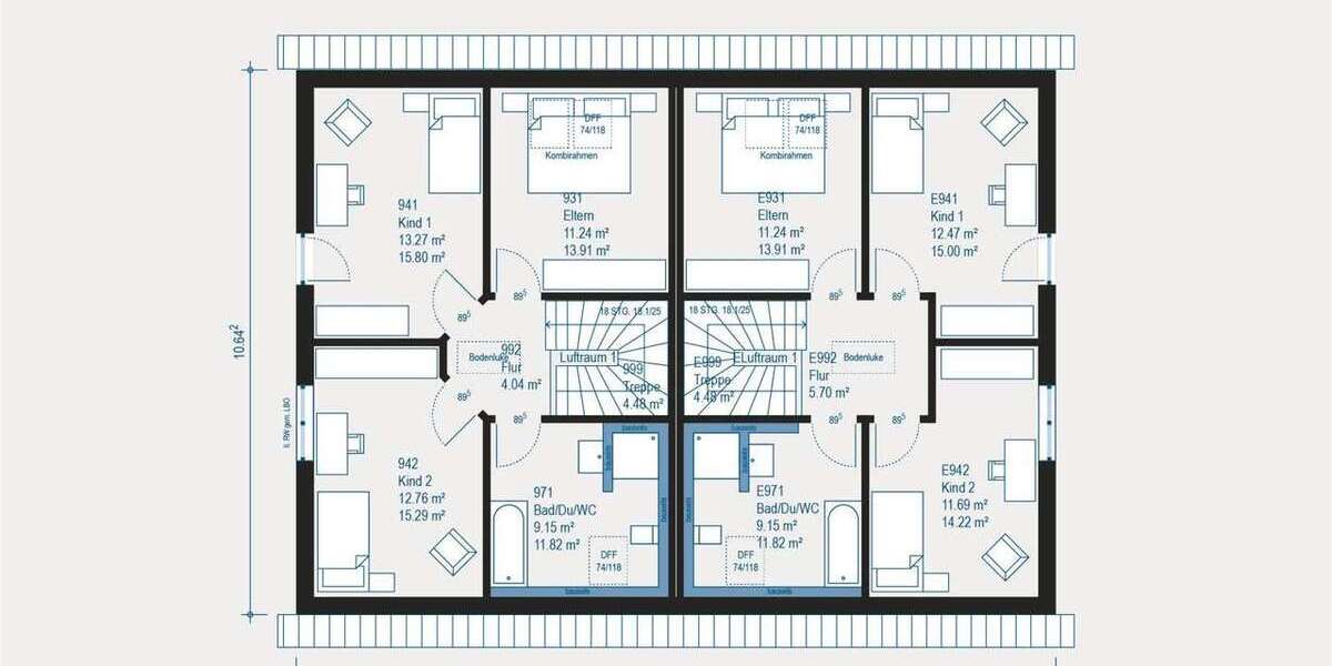 Individuell planbare Doppelhaushälfte mit großzügigem Grundstück in Nürnberg - Mehrfamilienhaus, Wohnhaus Nürnberg Zerzabelshof | Angebot:27531847