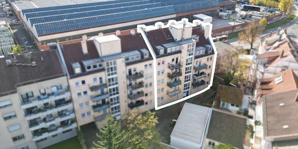 Etagenwohnung Nürnberg Hasenbuck - 2 Zimmer, 72 m&sup2;, 199.000&euro; | Angebot:26156684