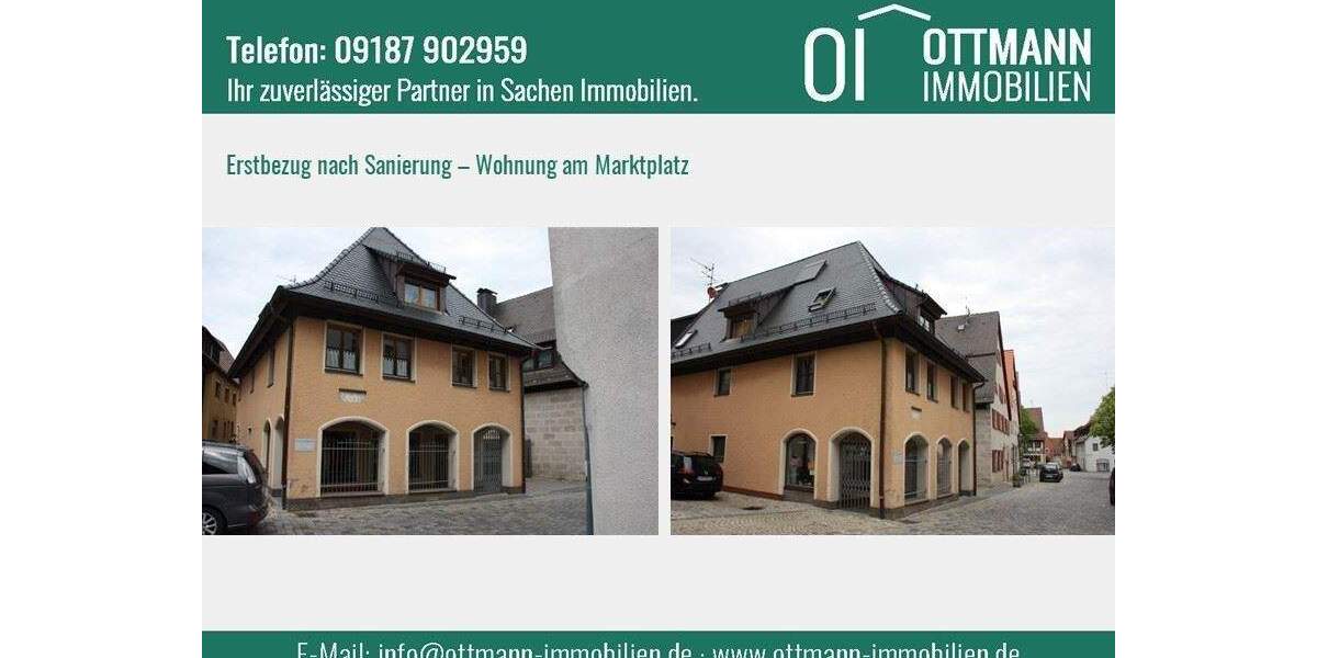 Etagenwohnung Altdorf b. Nürnberg Altdorf - 2 Zimmer, 78 m&sup2;, 720&euro; | Angebot:25689583