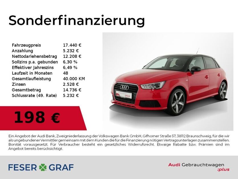 Audi A1 61.200 km 17.440 € Nürnberg 90411