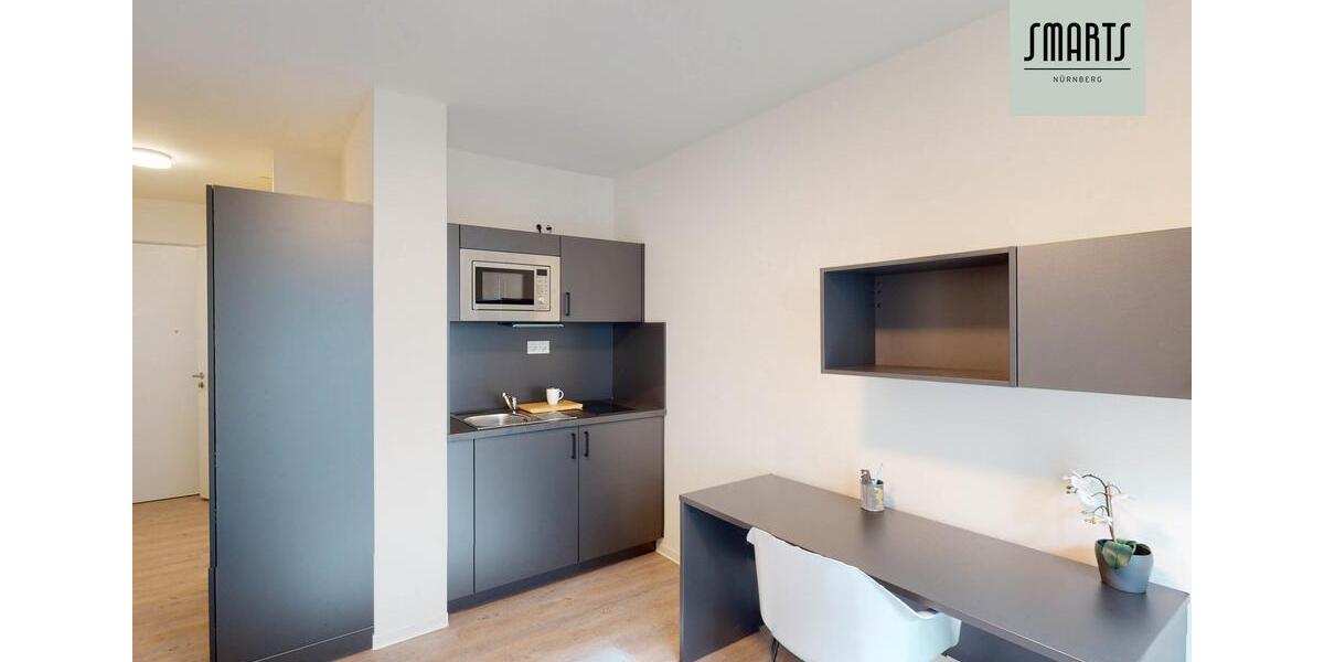 Etagenwohnung Nürnberg Gleißhammer - 1 Zimmer, 21 m&sup2;, 505&euro; | Angebot:25476529