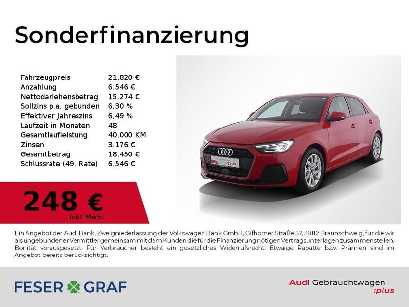 Audi A1 8.094 km 21.820 € Nürnberg 90411