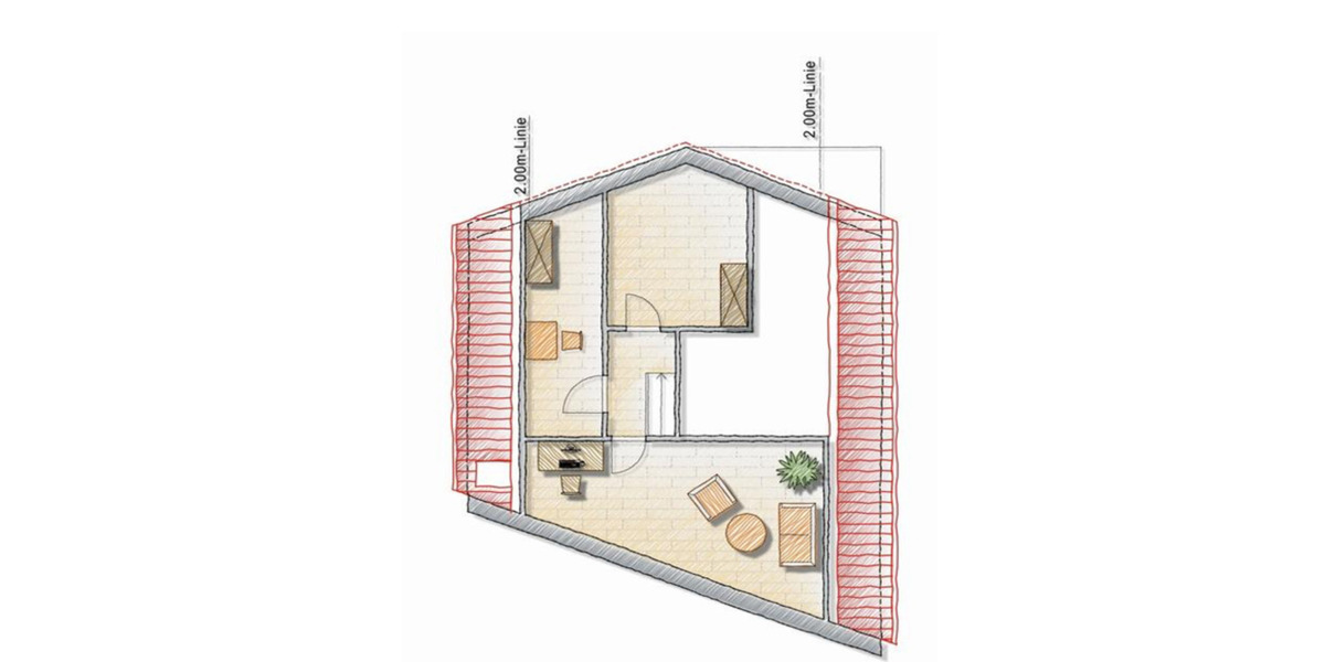 Dachgeschoßwohnung Schwabach - 3 Zimmer, 80 m&sup2;, 960&euro; | Angebot:25782811