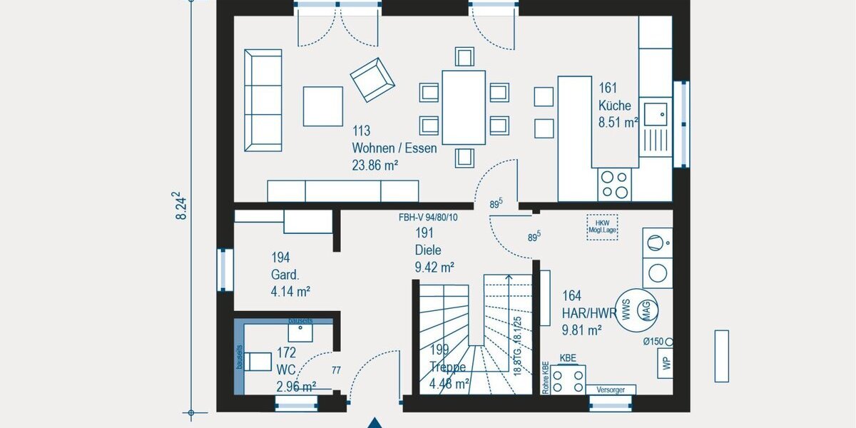 Individuell gestaltetes Einfamilienhaus inkl. Grundstück in Abenberg - Ihr Traum vom maßgeschneiderten Zuhause wird Wirklichkeit - Einfamilienhaus Abenberg | Angebot:27492599