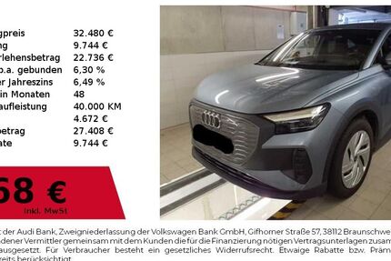 Audi Q4 e-tron 52.600 km 32.480 &euro; Nürnberg 90411
