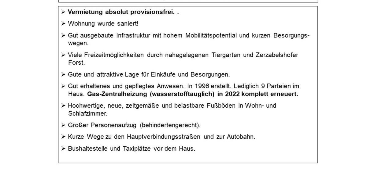 Etagenwohnung Nürnberg Zerzabelshof - 2 Zimmer, 60 m&sup2;, 990&euro; | Angebot:25572155