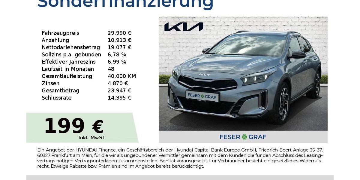 Kia XCeed 5.226 km 27.850 &euro; Roth 91154