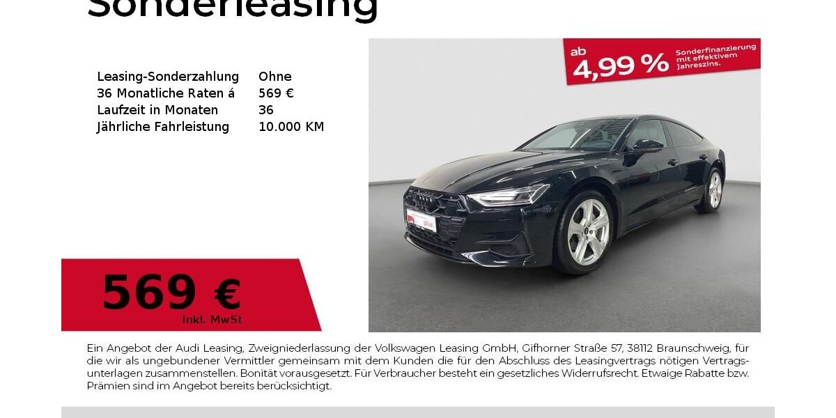 Audi A7 20.472 km 55.970 &euro; Fürth 90763