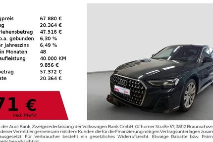 Audi A8 25.315 km 65.780 &euro; Nürnberg 90411