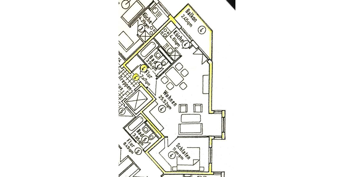 Etagenwohnung Fürth Eigenes Heim - 2 Zimmer, 50 m&sup2;, 230.000&euro; | Angebot:25456907