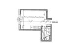 Etagenwohnung Nürnberg Eberhardshof - 1 Zimmer, 25 m&sup2;, 600&euro; | Angebot:26409783