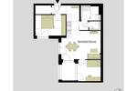 Etagenwohnung Nürnberg Zerzabelshof - 3 Zimmer, 76 m&sup2;, 1.260&euro; | Angebot:26797797