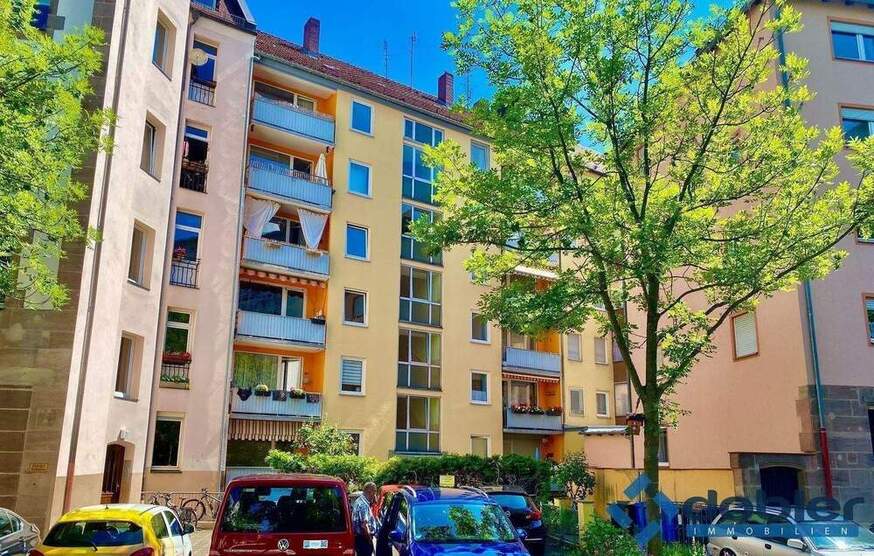 Praktische 3-Zimmer-Wohnung mit Balkon in Nbg.-Süd Holzgartenstrasse 3 zimmer