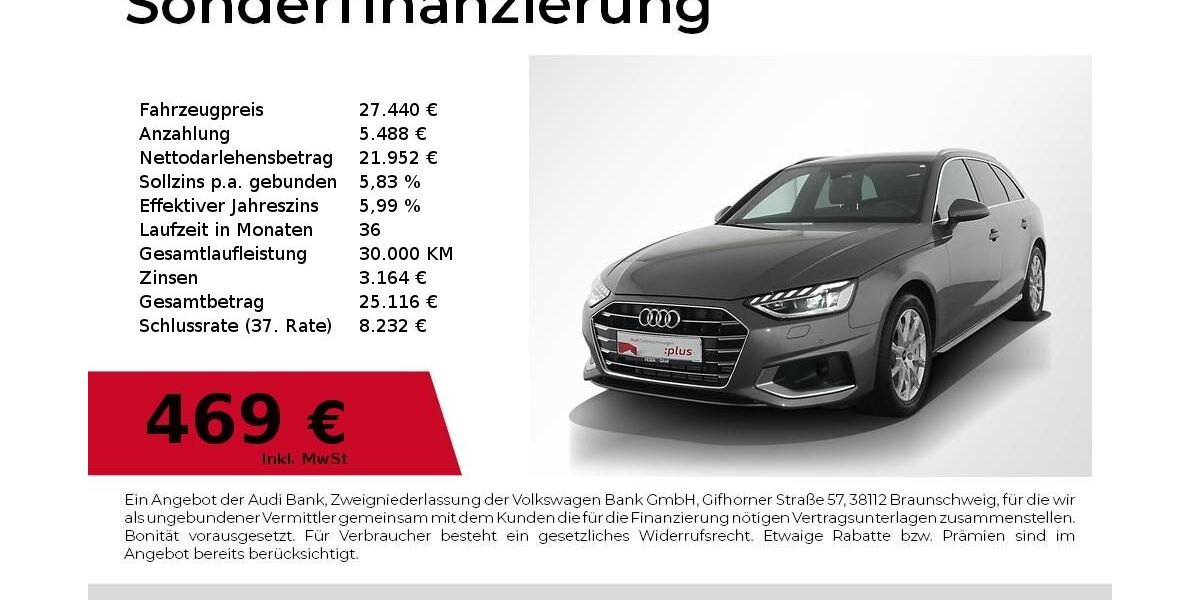 Audi A4 59.447 km 27.440 &euro; Nürnberg 90441