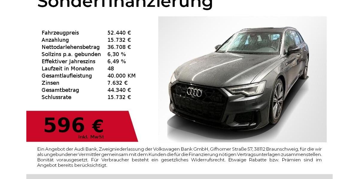 Audi A6 21.800 km 52.440 &euro; Nürnberg 90411