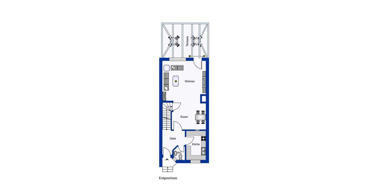 Reihenendhaus Nürnberg Thon - 4 Zimmer, 135 m&sup2;, 650.000&euro; | Angebot:25153309