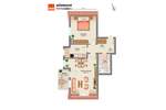 Etagenwohnung Reichenschwand - 2 Zimmer, 57 m&sup2;, 179.000&euro; | Angebot:25664915