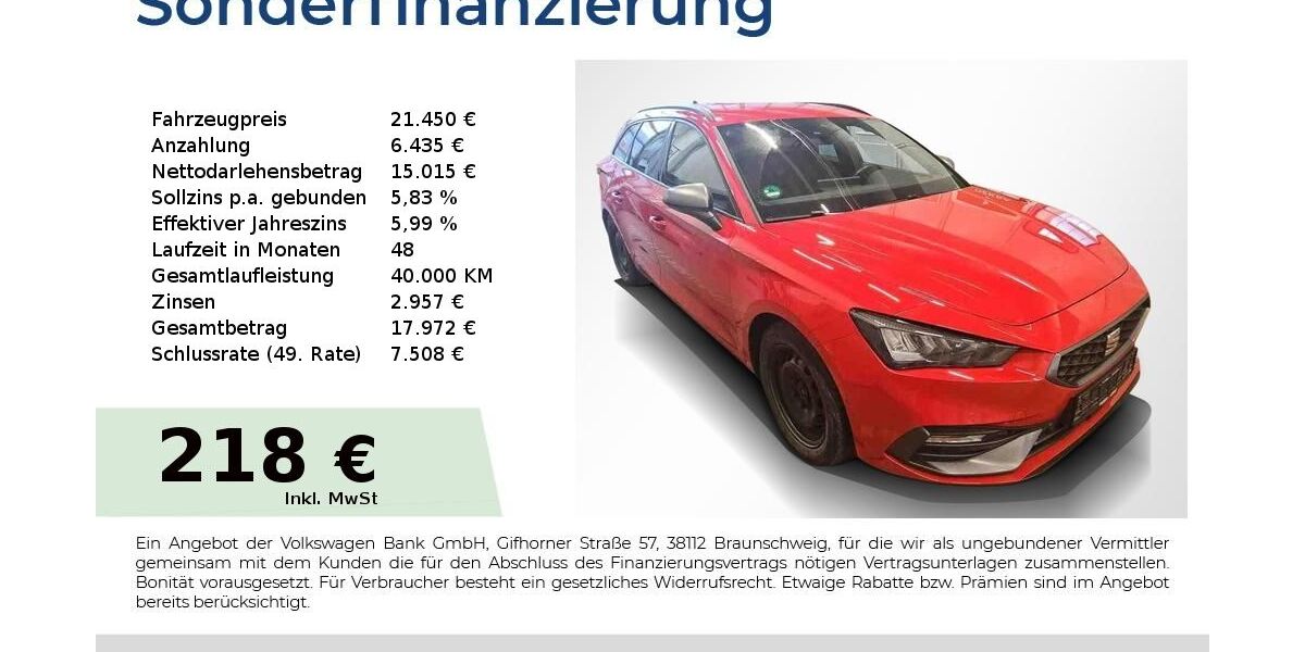 Seat Leon 72.750 km 21.450 &euro; Nürnberg 90431