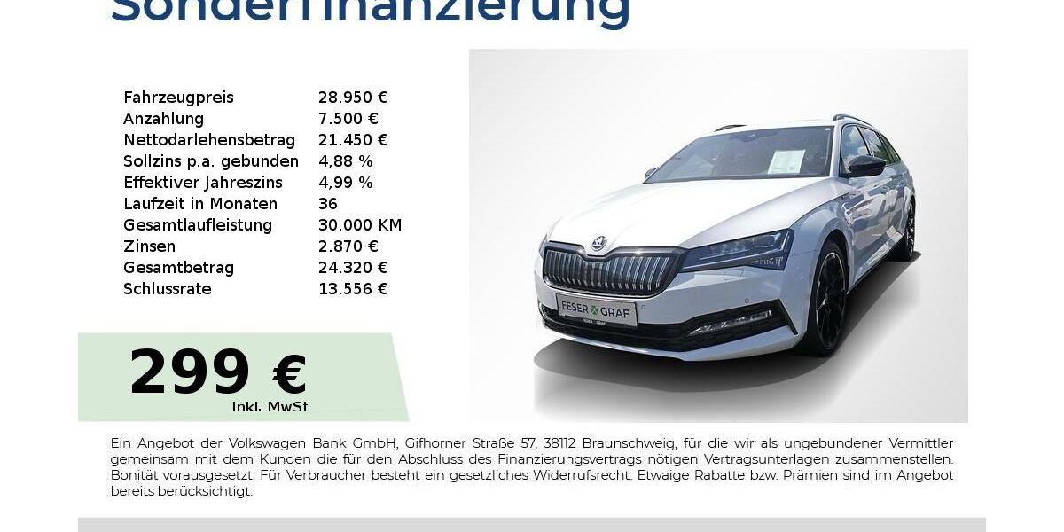 Skoda Superb 87.650 km 27.908 &euro; Lauf an der Pegnitz 91207