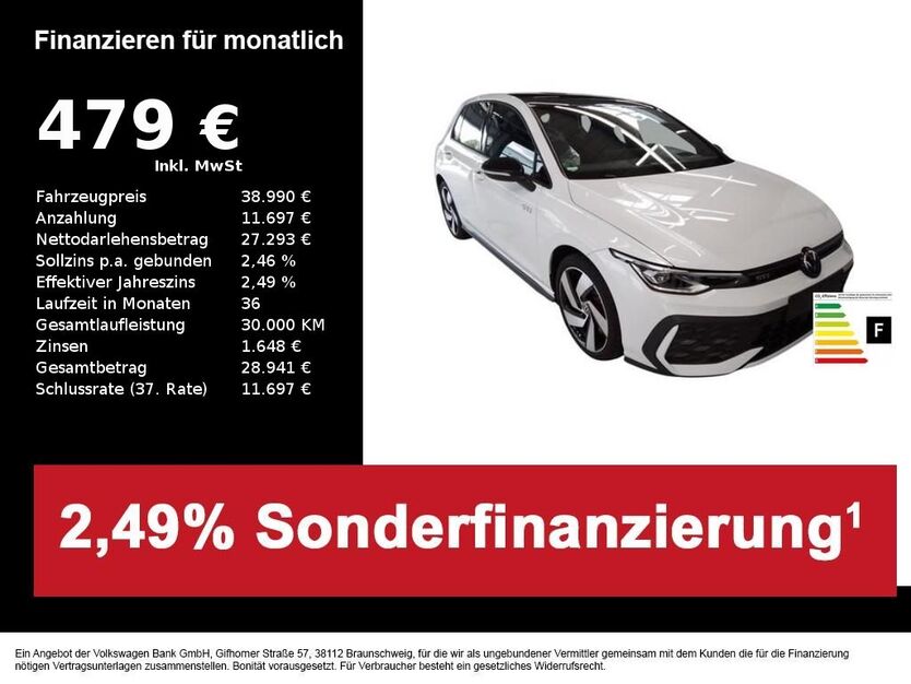 VW Golf 10.520 km 38.990 € Hilpoltstein 91161