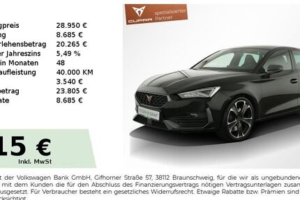Cupra Leon 26.650 km 28.440 &euro; Nürnberg 90441