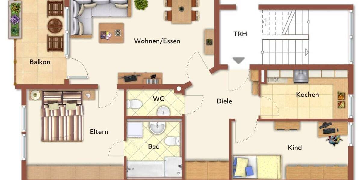 bezugsfreie 3-Zi.-ETW in ER-Büchenbach...Absolut ruhige Wohnlage 3 zimmer