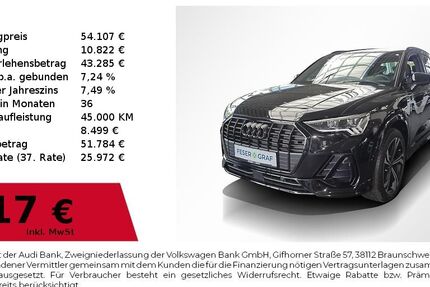 Audi Q3 4.900 km 54.107 € Fürth 90763